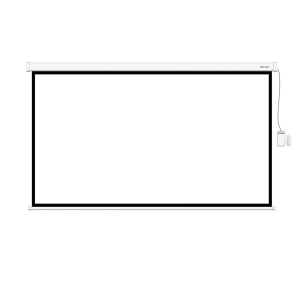 Экран моторизированный (с пультом Д/У) Deluxe DLS-ERС350x270W (137"х106"), Ø - 174", 16:9 Экран моторизированный (с пультом Д/У) Deluxe DLS-ERС350x270W (137"х106"), Ø - 174", 16:9