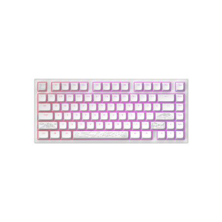 Клавиатура Dark Project ALU81A Terra Nostra White