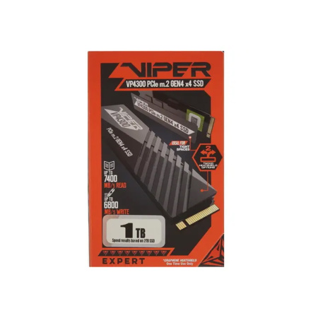 Твердотельный накопитель SSD Patriot Viper VP4300 1TB M.2 2280 PCIe Gen4 в интернет магазине Stels.kz