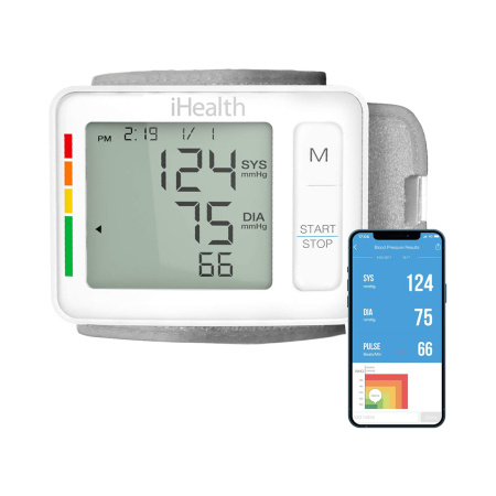 Умный наручный тонометр iHealth PUSH Wrist Smart Blood Pressure Monitor CONNECTABLE в интернет магазине Stels.kz