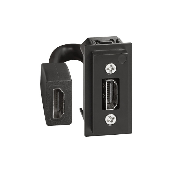 Лицевая панель Bticino KМ14 Living Now для розетки HDMI 1 модуль песочный в интернет магазине Stels.kz