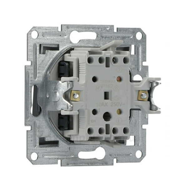 Выключатель одноклавишный SE EPH0100171 Asfora 10AX антрацит в интернет магазине Stels.kz