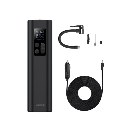 Автомобильный компрессор Baseus Super Mini Black (CRCQ000001) в интернет магазине Stels.kz