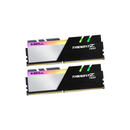 Комплект модулей памяти G.SKILL TridentZ Neo RGB F4-3200C16D-32GTZN DDR4 32GB (Kit 2x16GB) 3200MHz в интернет магазине Stels.kz