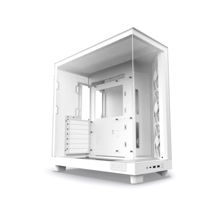 Компьютерный корпус NZXT H6 Flow CC-H61FW-01 White без Б/П в интернет магазине Stels.kz