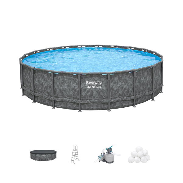 Каркасный бассейн Bestway 561JZ Каркасный бассейн Bestway 561JZ