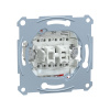 Переключатель мех-м MERTEN MTN3126-0000 D-Life 2 клавишный
