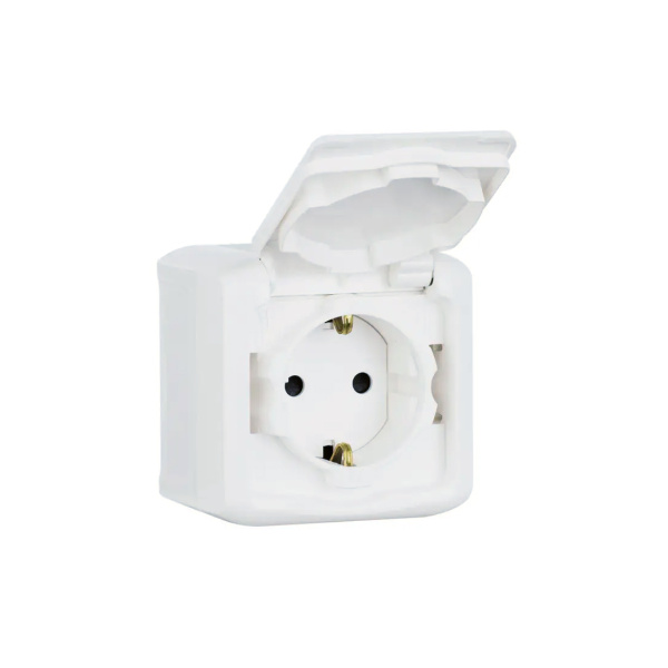 Розетка с крышкой Legrand Forix 16A 250В IP44 накладная белый Розетка с крышкой Legrand Forix 16A 250В IP44 накладная белый