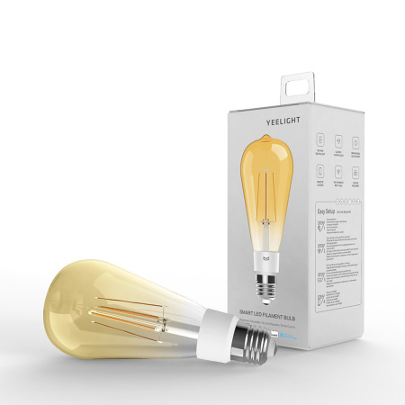 Лампочка Yeelight Smart LED Filament Bulb ST64 в интернет магазине Stels.kz