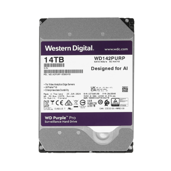 Жесткий диск Western Digital WD142PURP HDD 14Tb