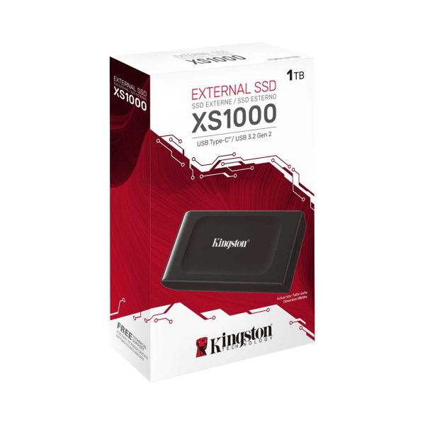 Купить не дорого Внешний SSD диск Kingston 1TB XS1000 Черный в интернет магазине Stels.kz Внешний SSD диск Kingston 1TB XS1000 Черный в интернет магазине Stels.kz