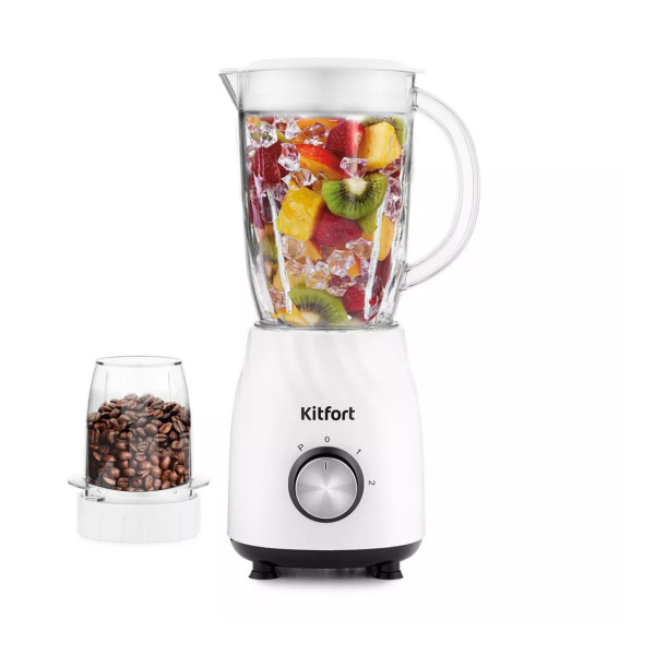 Стационарный блендер Kitfort КТ-1379 белый