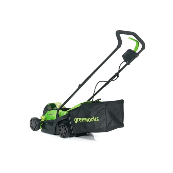 Газонокосилка аккумуляторная Greenworks 24V бесщеточная с 1хАКБ 4Ач и ЗУ в интернет магазине Stels.kz