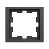 Рамка MERTEN MTN4010-6534 D-Life 1 постовая антрацит в интернет магазине Stels.kz