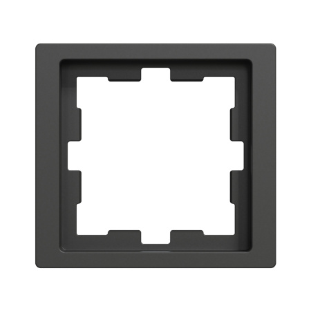 Рамка MERTEN MTN4010-6534 D-Life 1 постовая антрацит в интернет магазине Stels.kz