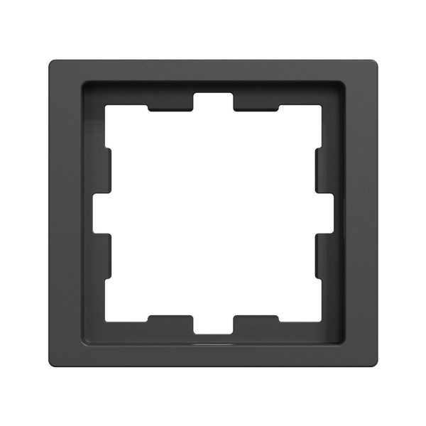 Рамка MERTEN MTN4010-6534 D-Life 1 постовая антрацит в интернет магазине Stels.kz