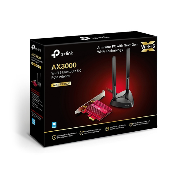 Сетевой USB адаптер TP-Link Archer TX3000E в интернет магазине Stels.kz