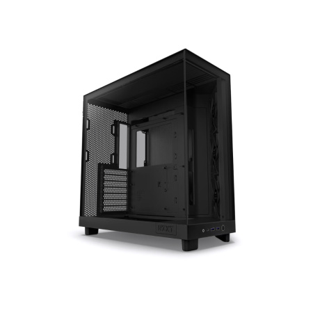 Компьютерный корпус NZXT H6 Flow CC-H61FB-01 Black без Б/П в интернет магазине Stels.kz