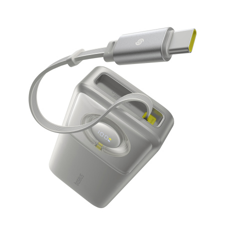 Портативный внешний аккумулятор Baseus Free2Pull 20000mAh 65W Gray (P10073700843-00) в интернет магазине Stels.kz