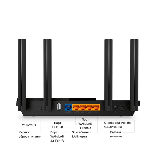 Маршрутизатор TP-Link Archer AX55 Pro в интернет магазине Stels.kz