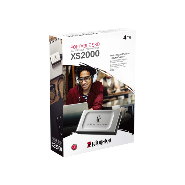 Купить не дорого Внешний SSD диск Kingston 4TB XS2000 Черный в интернет магазине Stels.kz Внешний SSD диск Kingston 4TB XS2000 Черный в интернет магазине Stels.kz