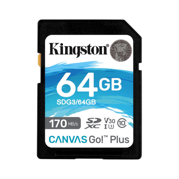 Карта памяти Kingston SDG3/64GB SD 64GB в интернет магазине Stels.kz