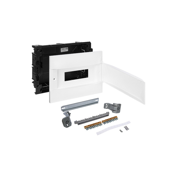 Щит встраиваемый Legrand Practibox S 1х12 IP40 Белая дверь в интернет магазине Stels.kz