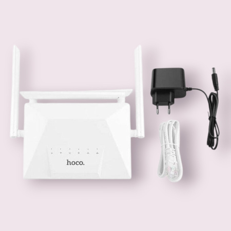 WiFi роутер 4G HOCO DQ05 2,4G+5G Стационарный