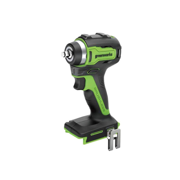 Гайковерт ударный аккумуляторный Greenworks G24IW200 24V 200 Нм бесщеточный без АКБ и ЗУ Гайковерт ударный аккумуляторный Greenworks G24IW200 24V 200 Нм бесщеточный без АКБ и ЗУ