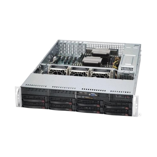 Серверное шасси Supermicro CSE-825TQC-R802LPB в интернет магазине Stels.kz