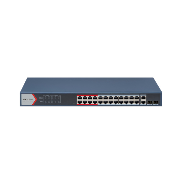 Коммутатор Hikvision DS-3E1326P-EI(B)