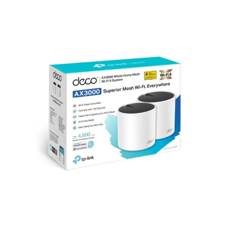 Беспроводная MESH-система Wi-Fi TP-Link Deco X55(2-pack) в интернет магазине Stels.kz