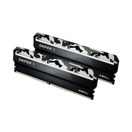 Комплект модулей памяти G.SKILL SniperX F4-2666C19D-16GSXW DDR4 16GB (Kit 2x8GB) 2666MHz в интернет магазине Stels.kz
