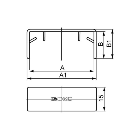 Соединение на стык GM DKC 00595 30x10 в интернет магазине Stels.kz