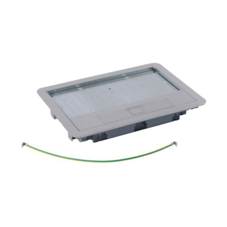 Крышка для напольной коробки стандартное исполнение Legrand 088003 8-12 модулей Нержавеющая сталь