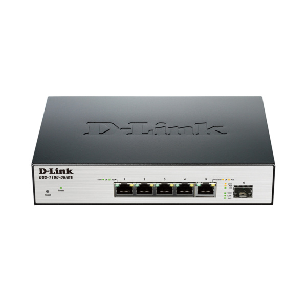Коммутатор D-Link DGS-1100-06/ME/A1B Коммутатор D-Link DGS-1100-06/ME/A1B