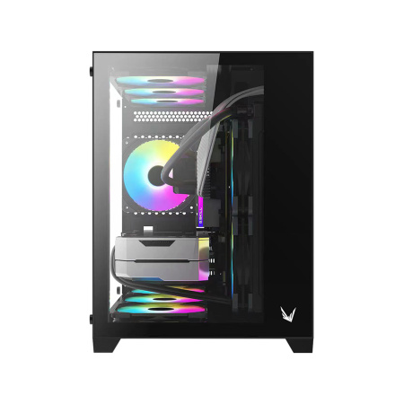 Компьютерный корпус Formula V Crystal Z5 Black без Б/П в интернет магазине Stels.kz