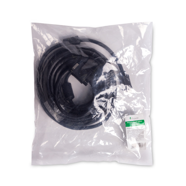 Интерфейсный кабель iPower VGA 15M/15M 10 м, 1 в. в интернет магазине Stels.kz