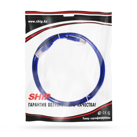 Патч Корд SHIP Cat.5e UTP LSZH RJ-45 1 м S3025BL0100-P в интернет магазине Stels.kz