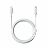 Интерфейсный кабель Baseus Silky Type-C to iP 20W 2m White (P10377700213-01)