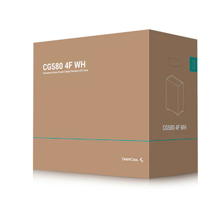 Компьютерный корпус Deepcool CG580 4F WH без Б/П в интернет магазине Stels.kz