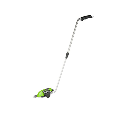 Садовые ножницы аккумуляторные Greenworks 7,2V со встроенным аккумулятором 2 Aч и телескоп. ручкой в интернет магазине Stels.kz