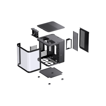 Компьютерный корпус Jonsbo TK-1 Black без Б/П в интернет магазине Stels.kz