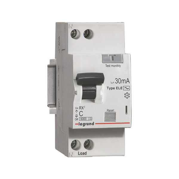АВДТ Legrand 419402 1П+Н 32А АC RX3 30мA АВДТ Legrand 419402 1П+Н 32А АC RX3 30мA