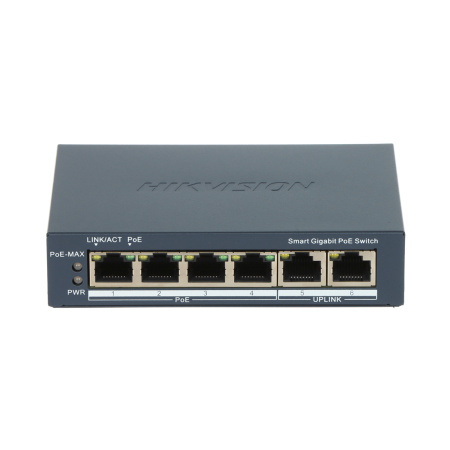 Коммутатор Hikvision DS-3E1506P-EI/M-4P1T1F в интернет магазине Stels.kz