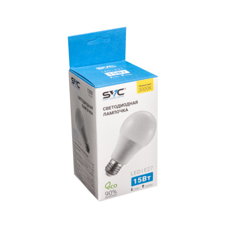 Эл. лампа светодиодная SVC LED A70-15W-E27-3000K, Тёплый в интернет магазине Stels.kz