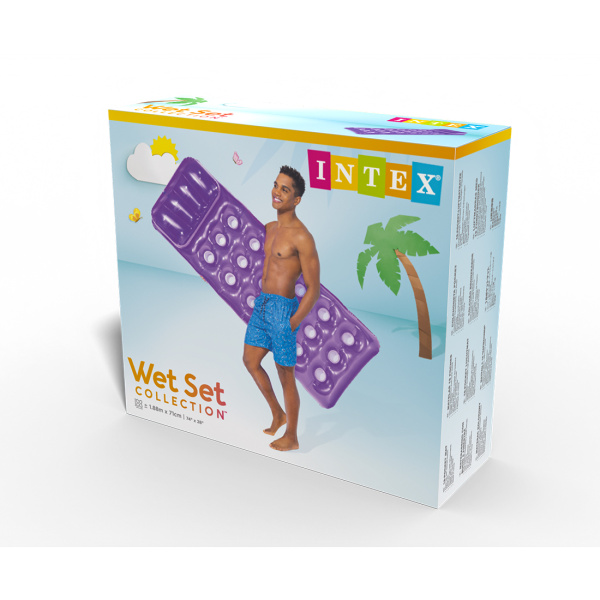 Надувной пляжный матрас Intex 58890EU в интернет магазине Stels.kz