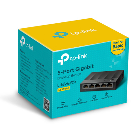 Коммутатор TP-Link LS1005G в интернет магазине Stels.kz