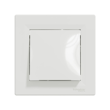 Выключатель одноклавишный SE EPH0100121 Asfora 10AX в сборе быстрозажим. клеммы белый в интернет магазине Stels.kz