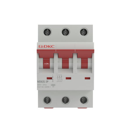 Автоматически выключатель DKC MD63S-3PC32 YON max 3П 32А С 4,5кА в интернет магазине Stels.kz